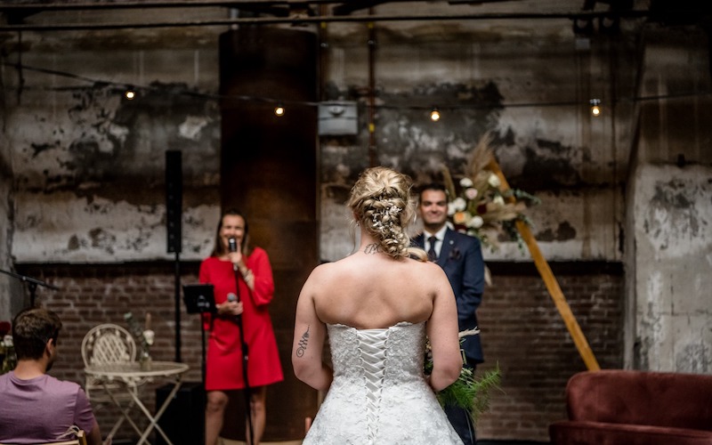 Binnenkomst bruid | Live muziek trouwceremonie