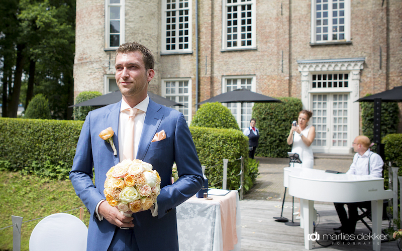 Binnenkomst bruidegom | Live muziek trouwceremonie