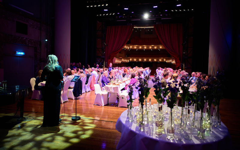 Theater optreden Luizter bedrijfsevenement dagvoorzitter