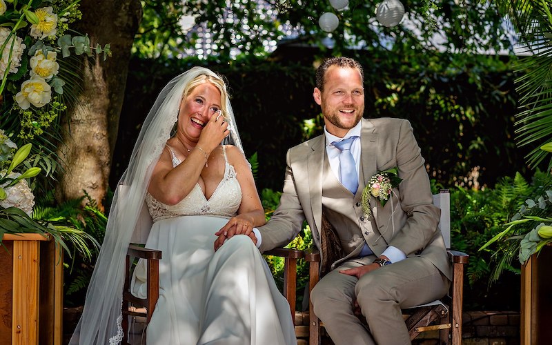 Trouwambtenaar met humor en emotie Luizter